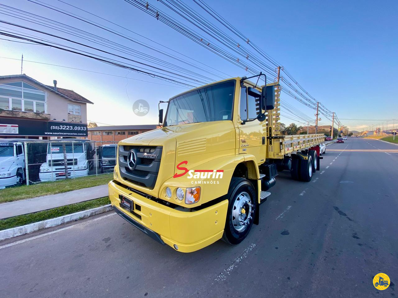 CAMINHAO MERCEDES-BENZ MB 2324 Carga Seca Truck 6x2 Saurin Caminhões SANTA MARIA RIO GRANDE DO SUL RS
